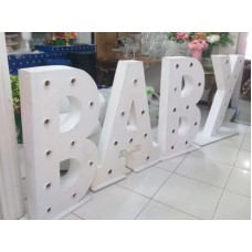 Letras de chão BABY