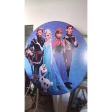 Painel plotado da Frozen