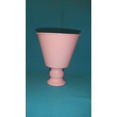 Vaso de ferro rosa