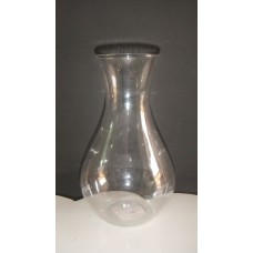 Vaso plástico transparente para mesa